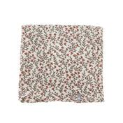 Couverture mousseline de coton - Fleurs