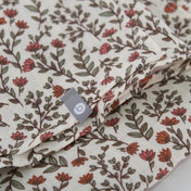 Couverture mousseline de coton - Fleurs