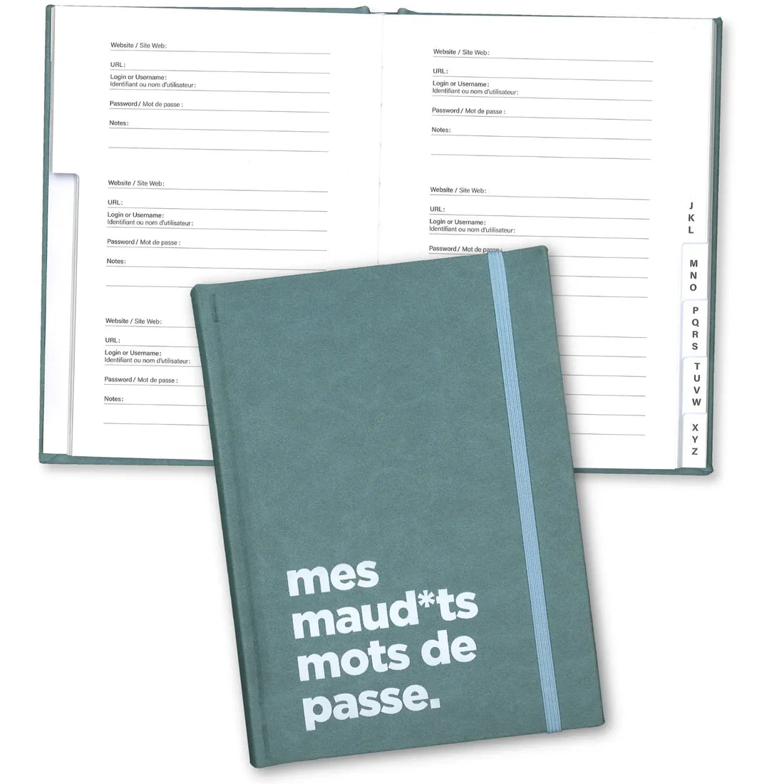 CARNET MOT DE PASSE - MES M MOTS DE PASSE