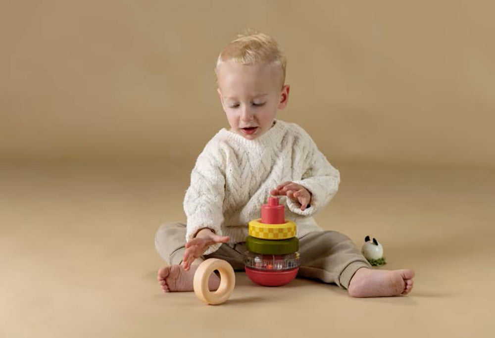 Jeu - Panda, anneaux à empiler
