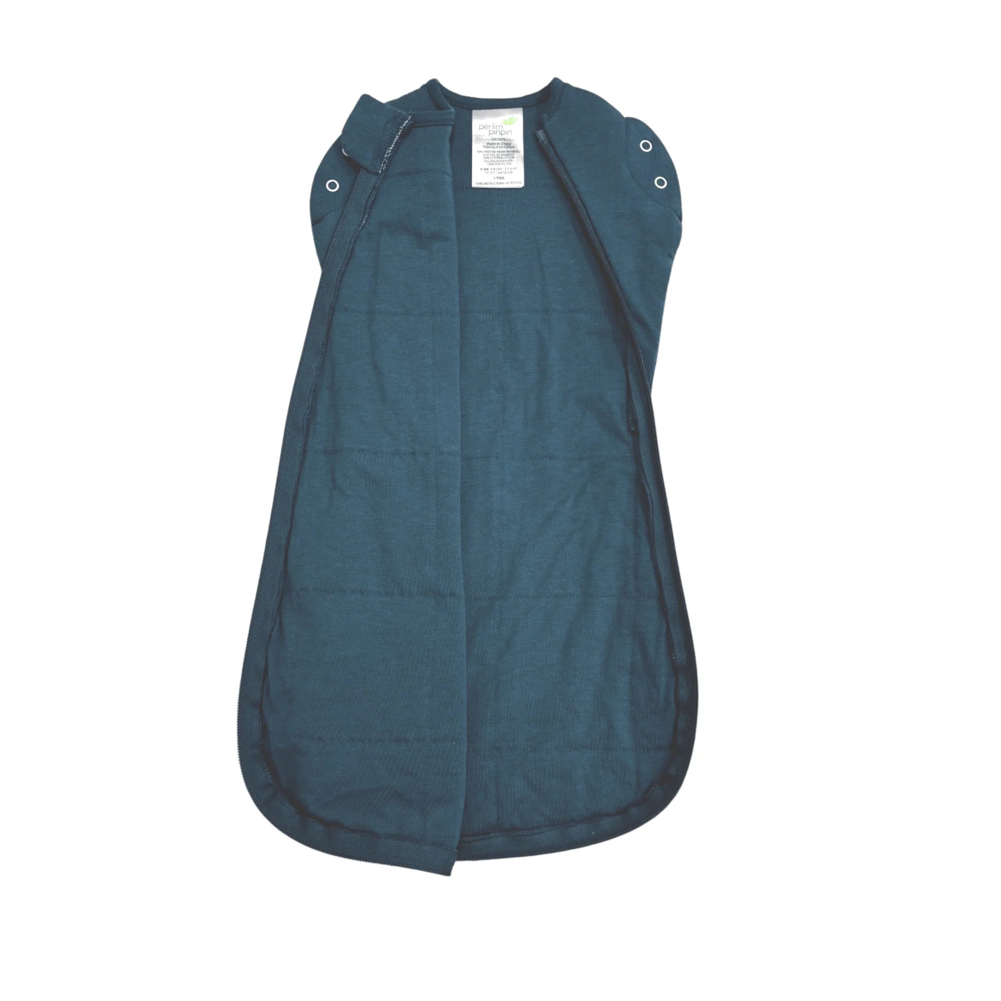 Sac de nuit pour nouveau-né en bambou - Denim
