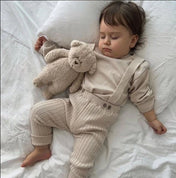 Petit ours sensoriel Moonie - Cappuccino