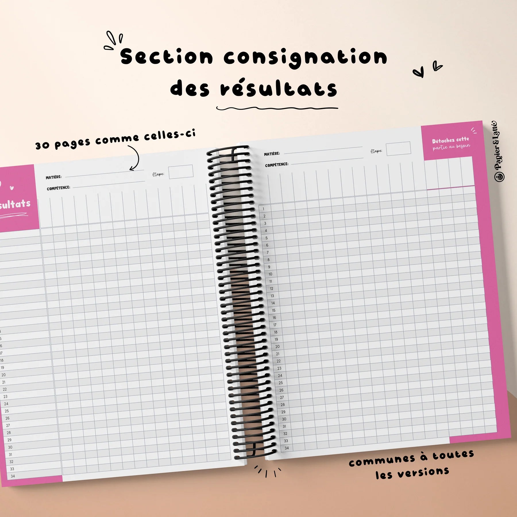 Planificateur pour enseignant 2026-2027 ( 4 périodes 2 Am- 2 Pm)