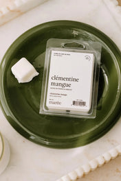 Cubes de cire - Clémentine mangue | Cire de soya