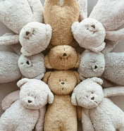 Petit ours sensoriel Moonie - Cappuccino