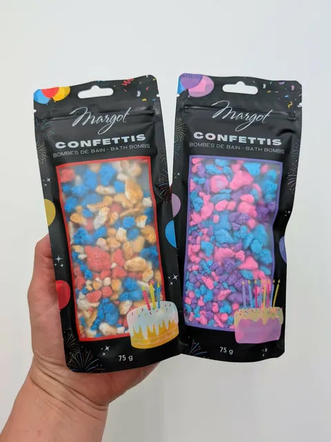 Bombe de bain confetti - Dinosaure