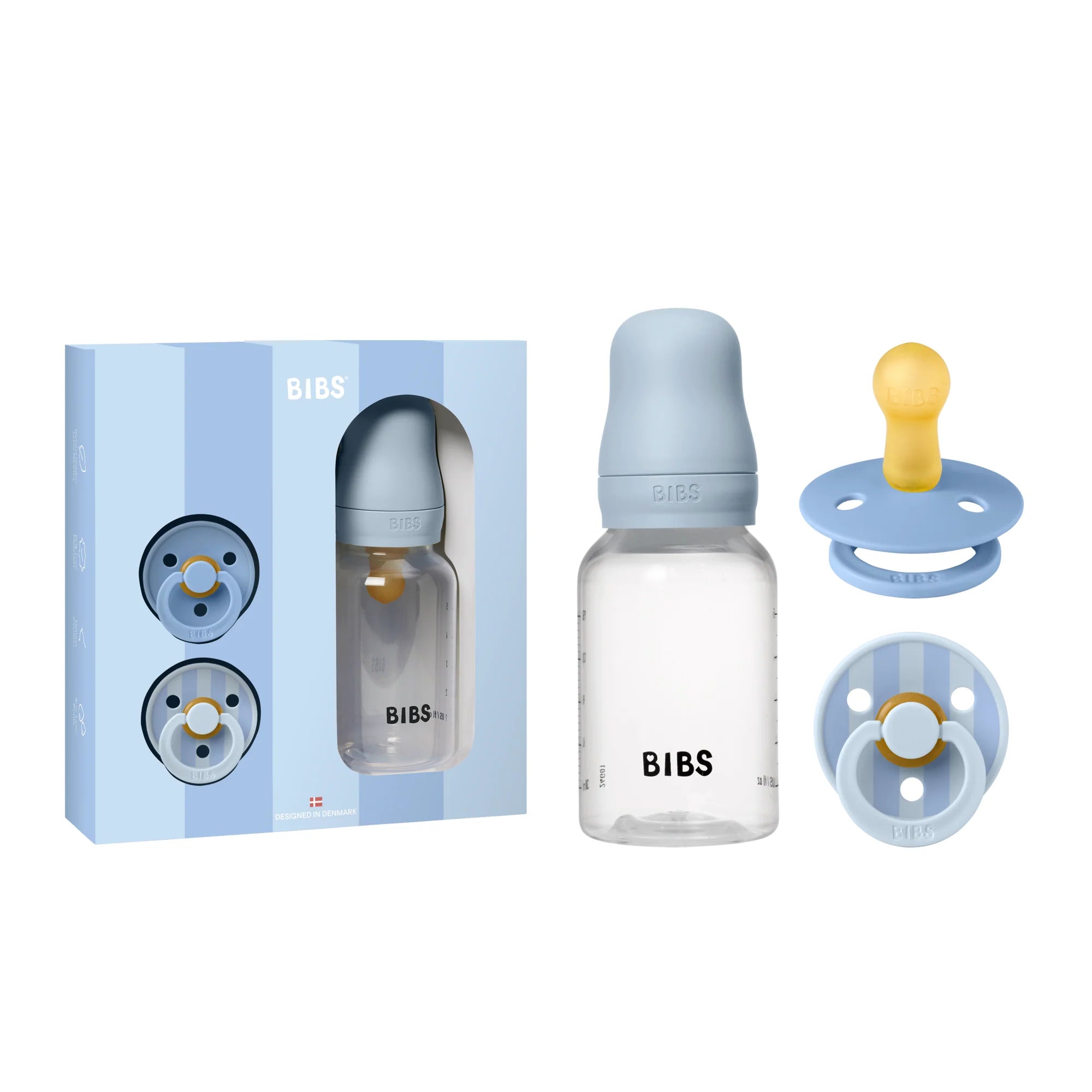 Coffret cadeau BIBS Baby Sprinkle Baby blue