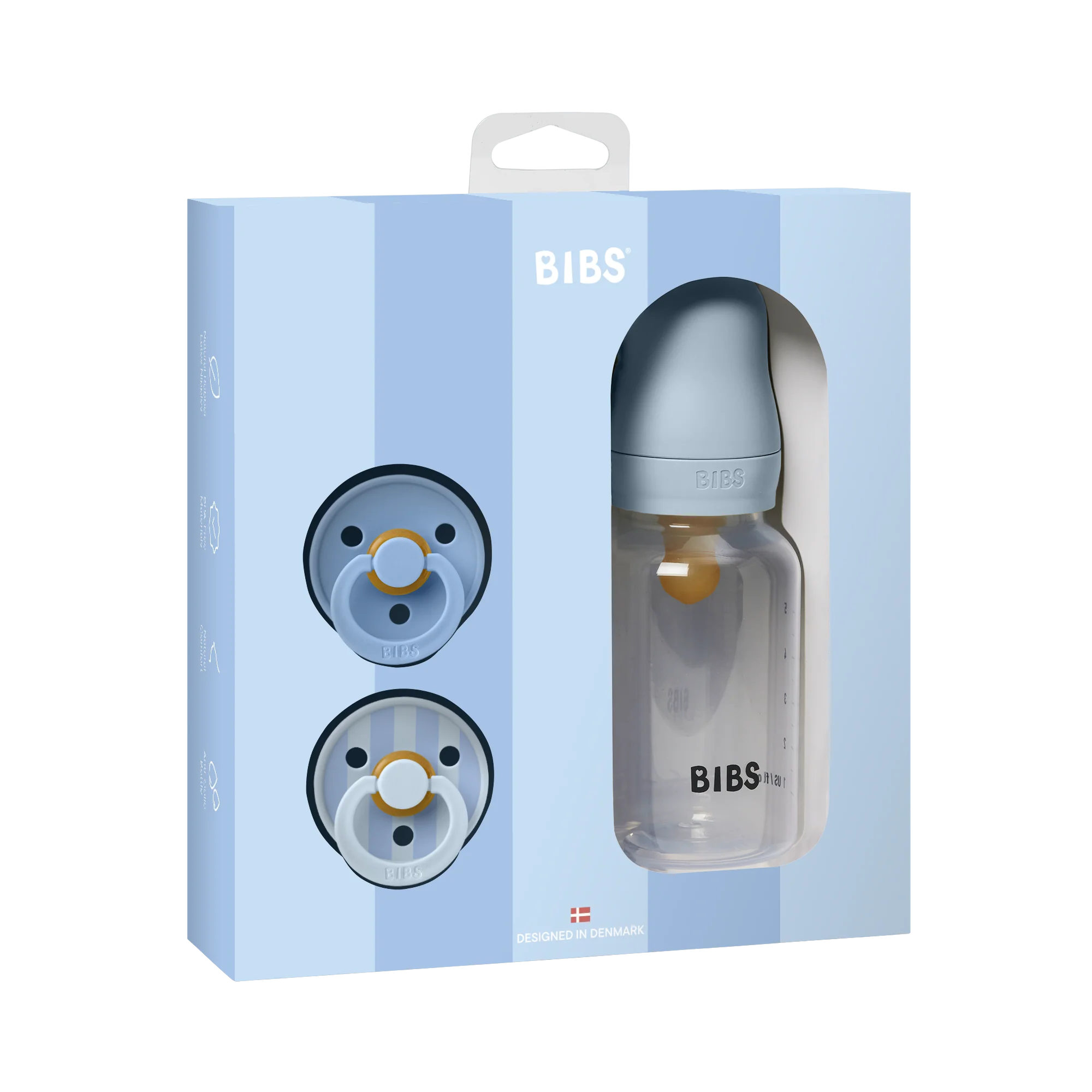 Coffret cadeau BIBS Baby Sprinkle Baby blue