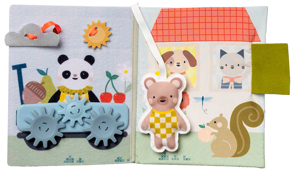 Mon livre d'activités maison – Livre sensoriel interactif Taf Toys