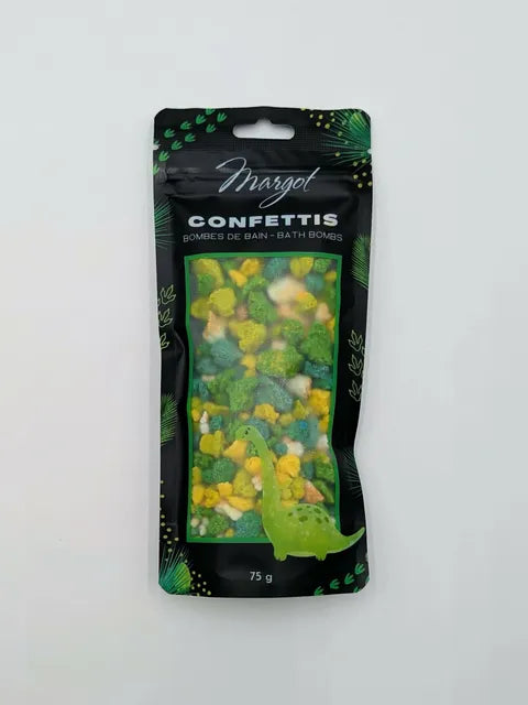 Bombe de bain confetti - Dinosaure