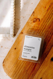 Cubes de cire - Clémentine mangue | Cire de soya