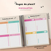 Planificateur pour enseignant 2026-2027 ( 4 périodes 2 Am- 2 Pm)