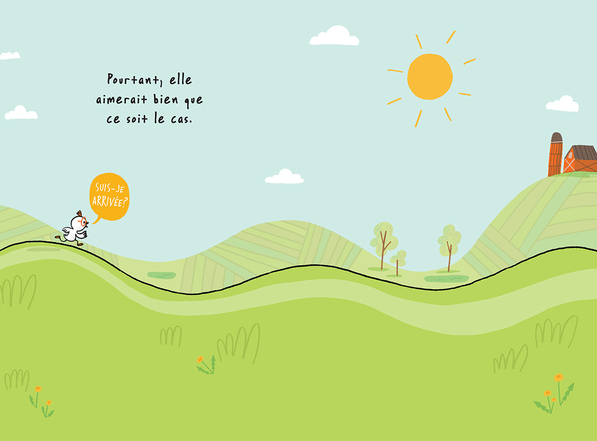 Livre - Petite Poulette et le très long marathon
