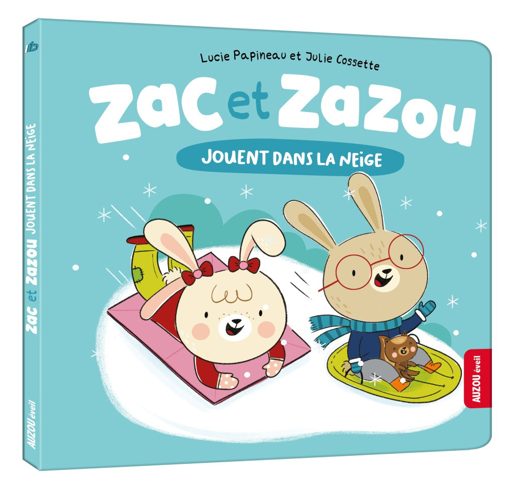 Livre - Zac et Zazou jouent dans la neige