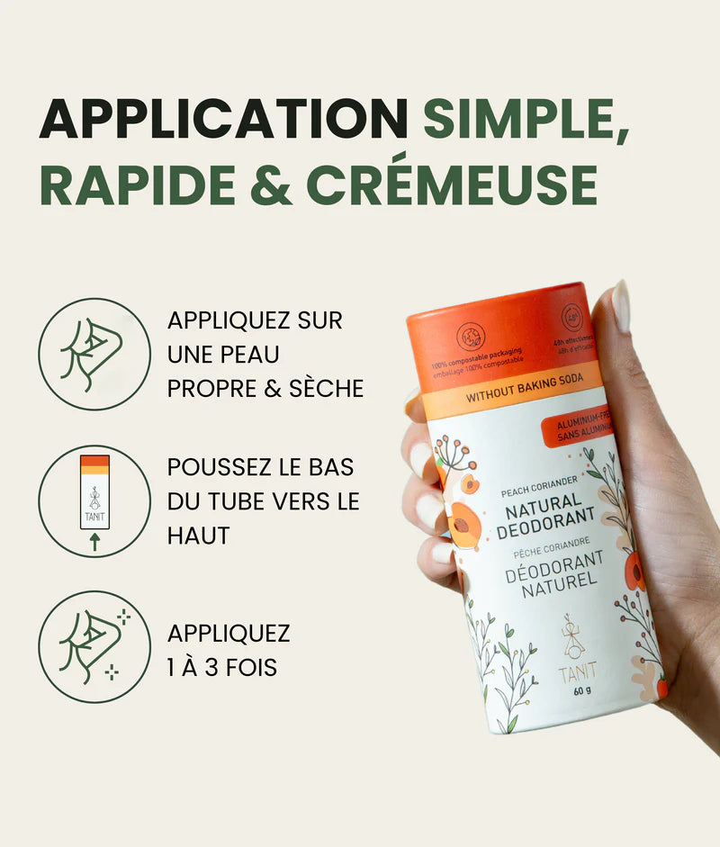 Déodorant solide naturel