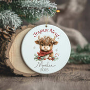 Ornement/Boule de Noël à personnaliser