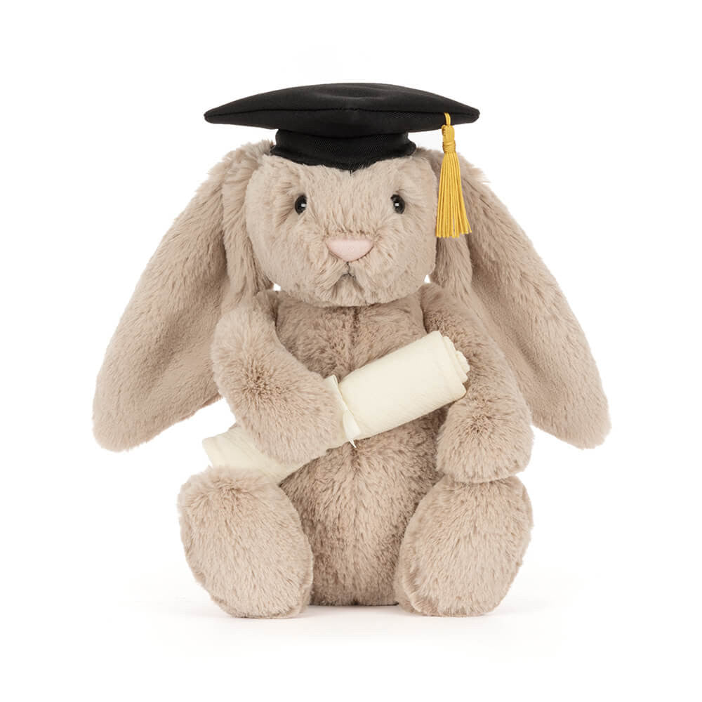 Peluche Jellycat Lapin Timide - Tenue de Diplômé