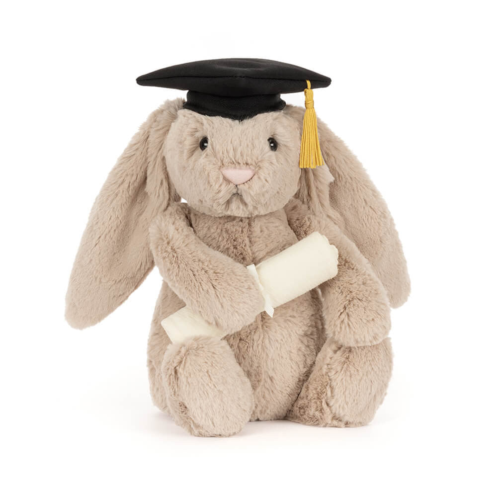 Peluche Jellycat Lapin Timide - Tenue de Diplômé