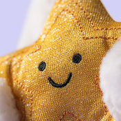 Peluche Jellycat Lapin Crème avec Étoile