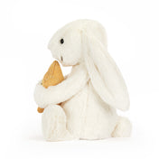 Peluche Jellycat Lapin Crème avec Étoile