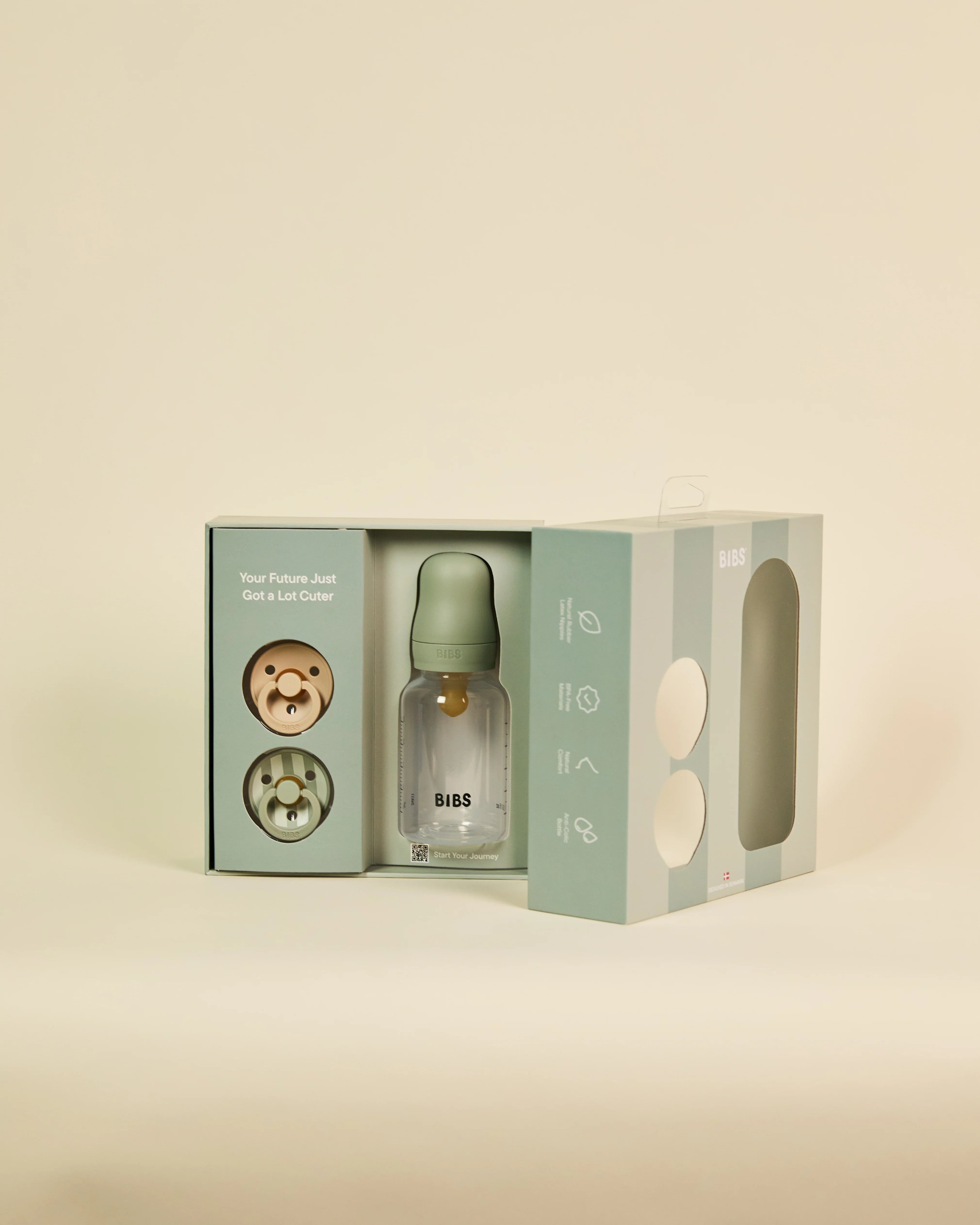 Coffret cadeau BIBS Baby Sprinkle Sage