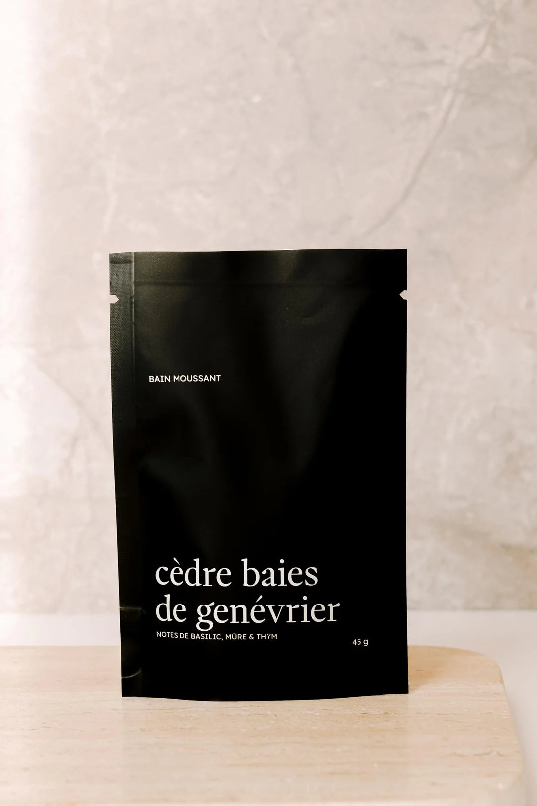 Bain moussant - Format individuel -  Cèdre baies de genévrier