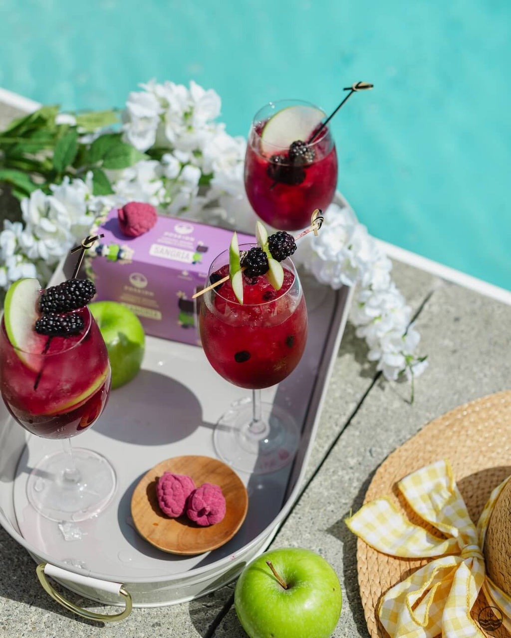 Bombe à Cocktail - Mûre, pomme verte et vanille à l'unité