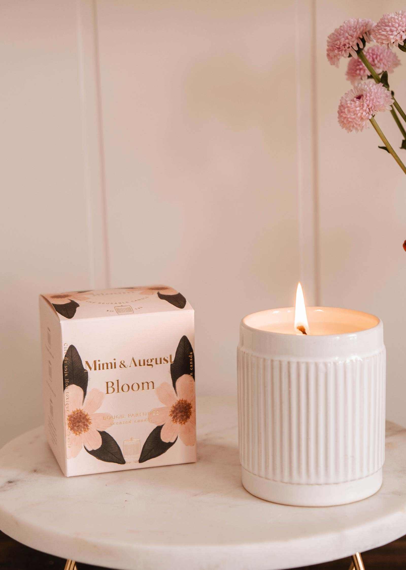 Bougie réutilisable - Bloom