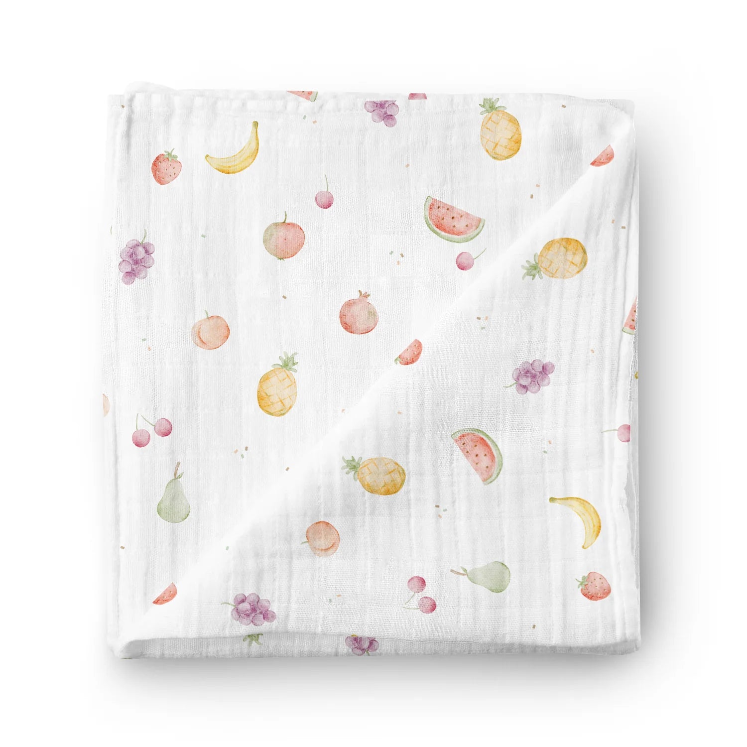 Couverture mousseline de bambou - Bonheur fruité