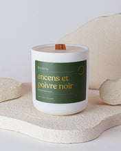 Bougie - Encens et poivre noir