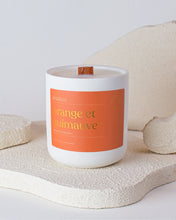 Bougie - Orange et guimauve