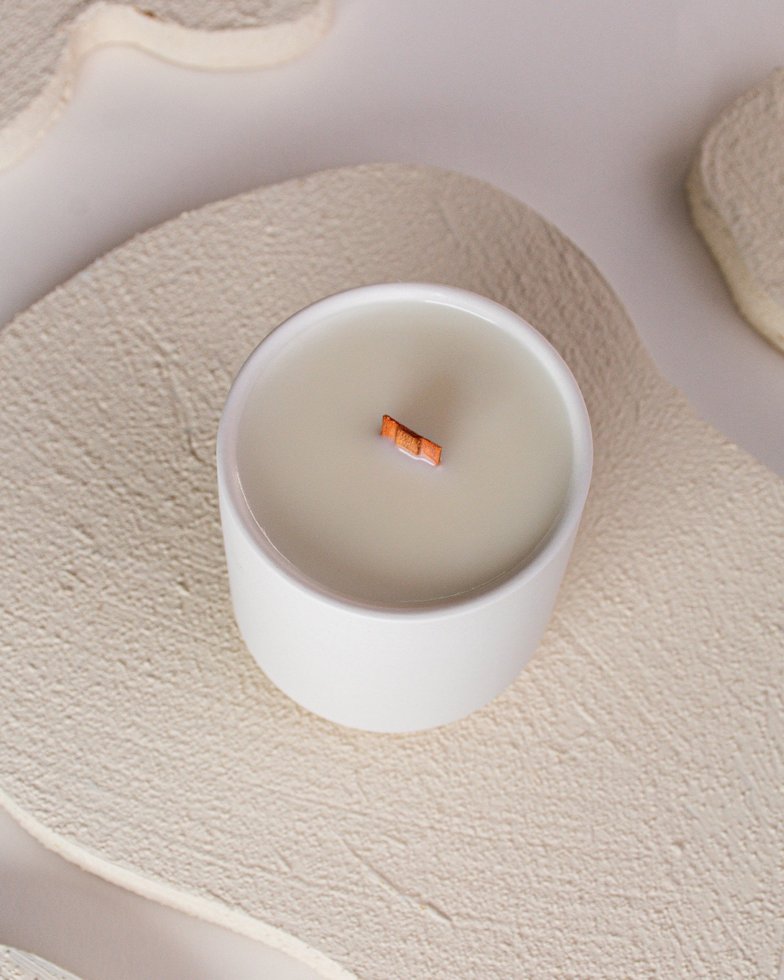 Bougie - Orange et guimauve