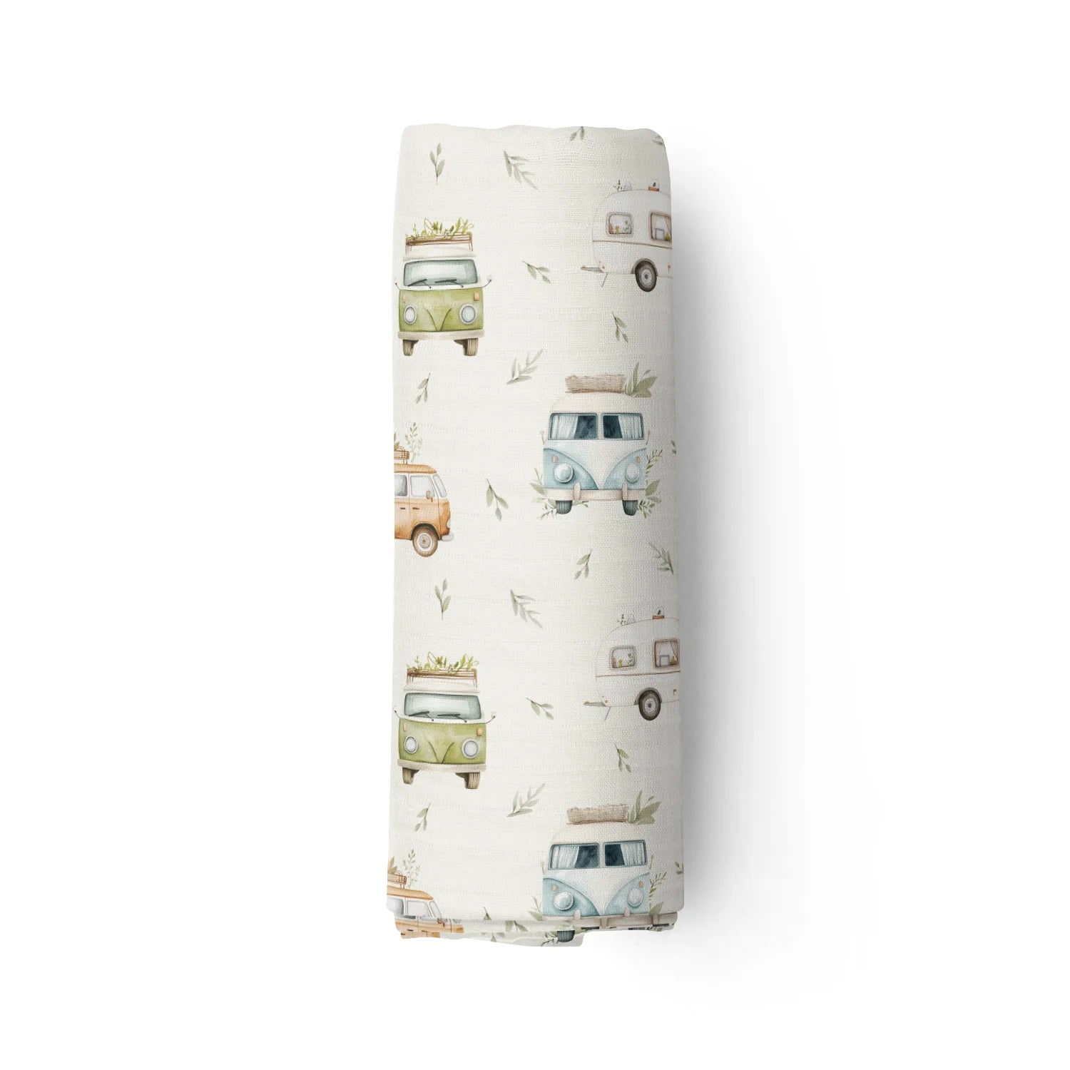 Couverture mousseline de bambou - Camper boho