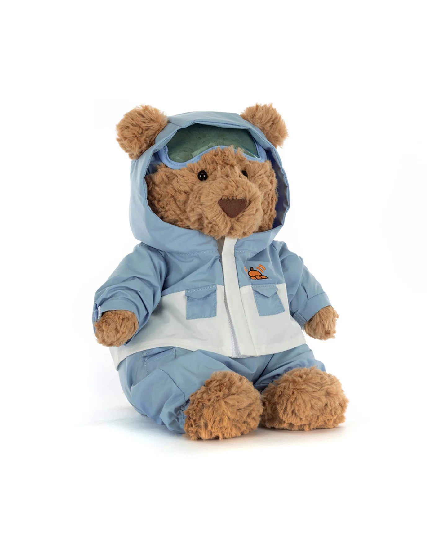 Peluche  - Ours Bartholomew en habit de neige