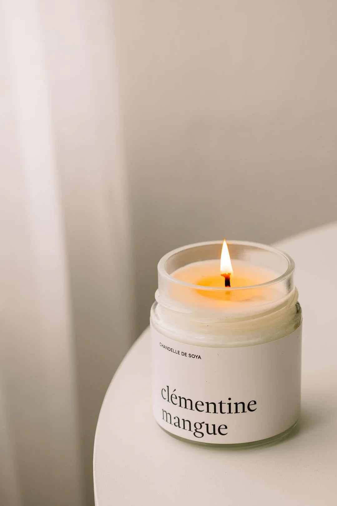 Chandelle de soya - Clémentine mangue