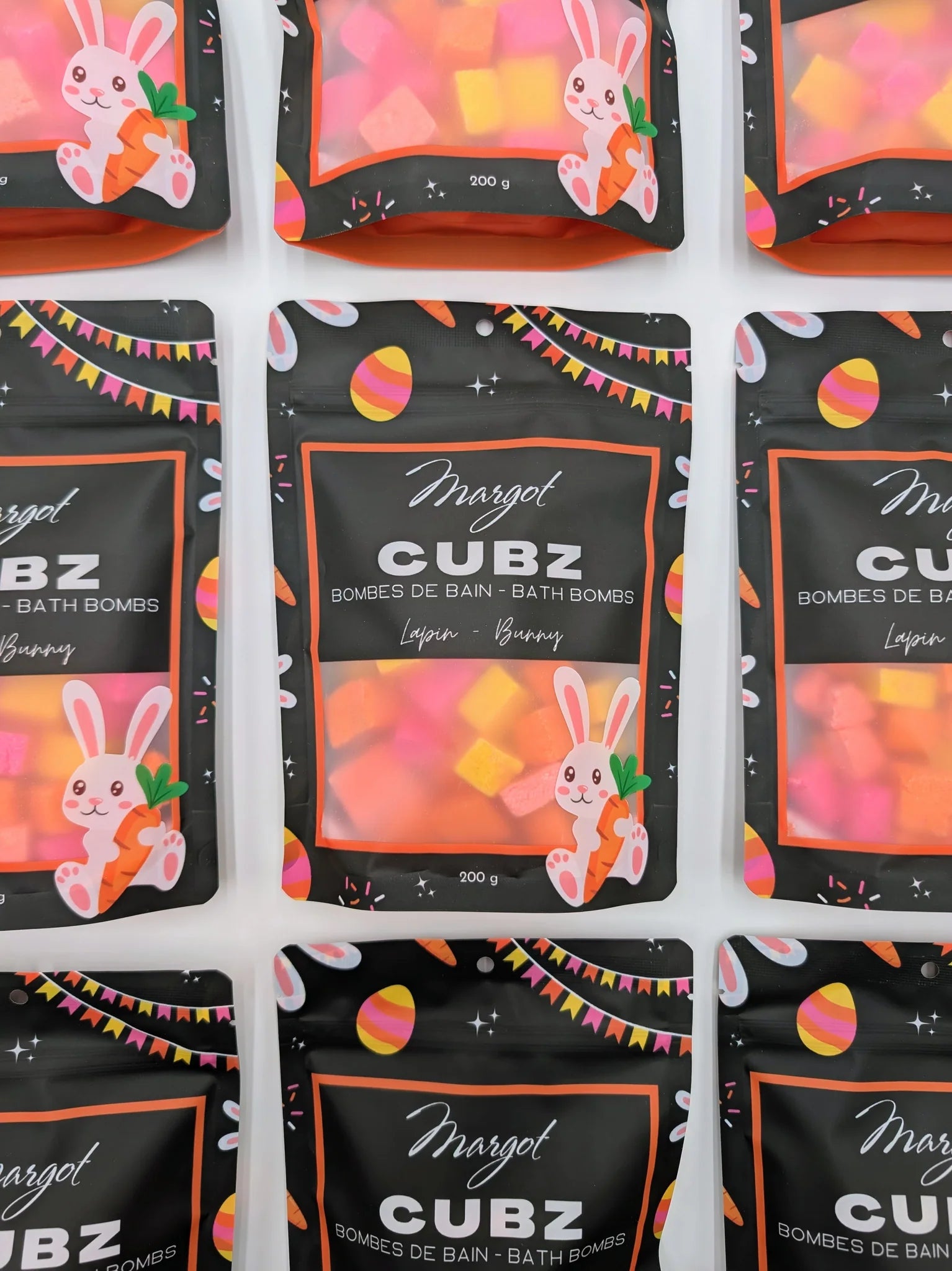 CUBZ Lapin - Cubes Effervescents pour le Bain