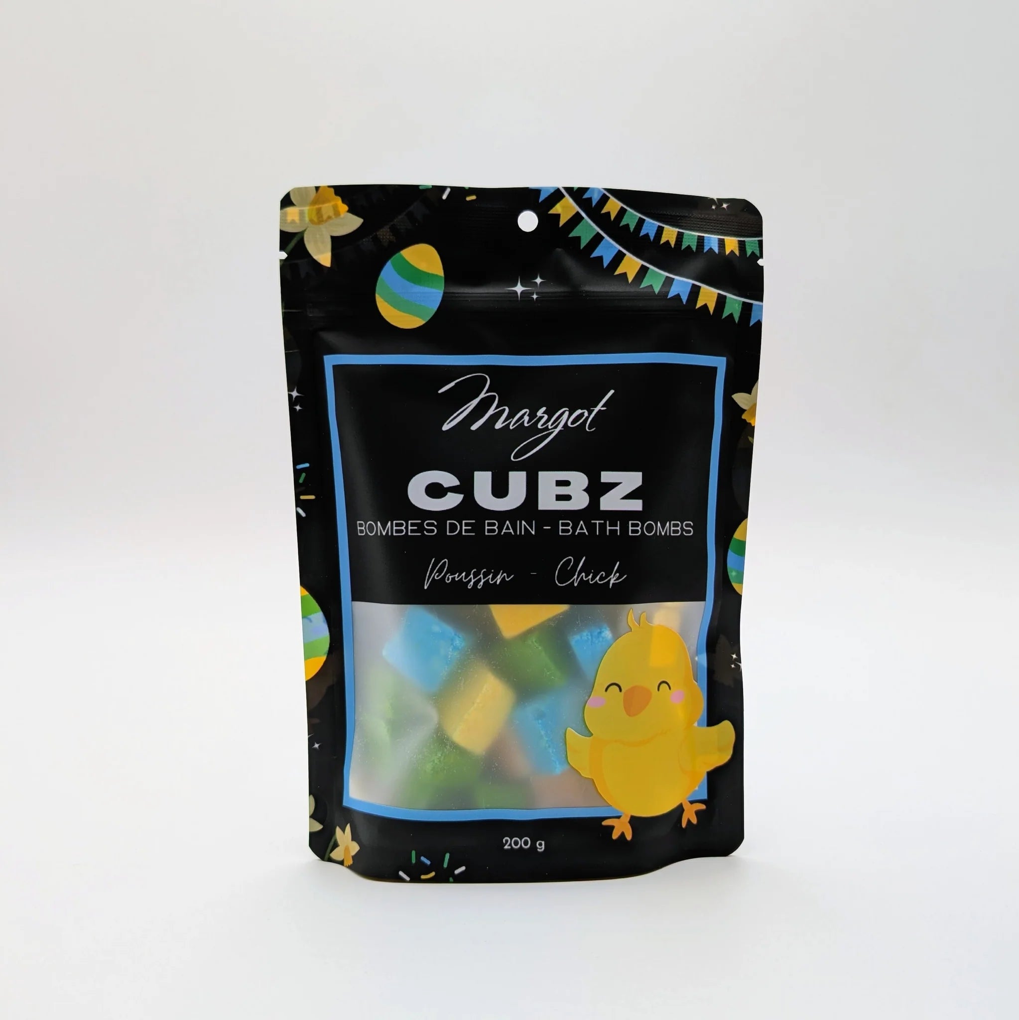 CUBZ Poussin - Cubes Effervescents pour le Bain