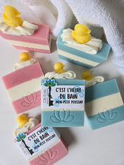 Savon - C'est l'heure du bain mon petit poussin!