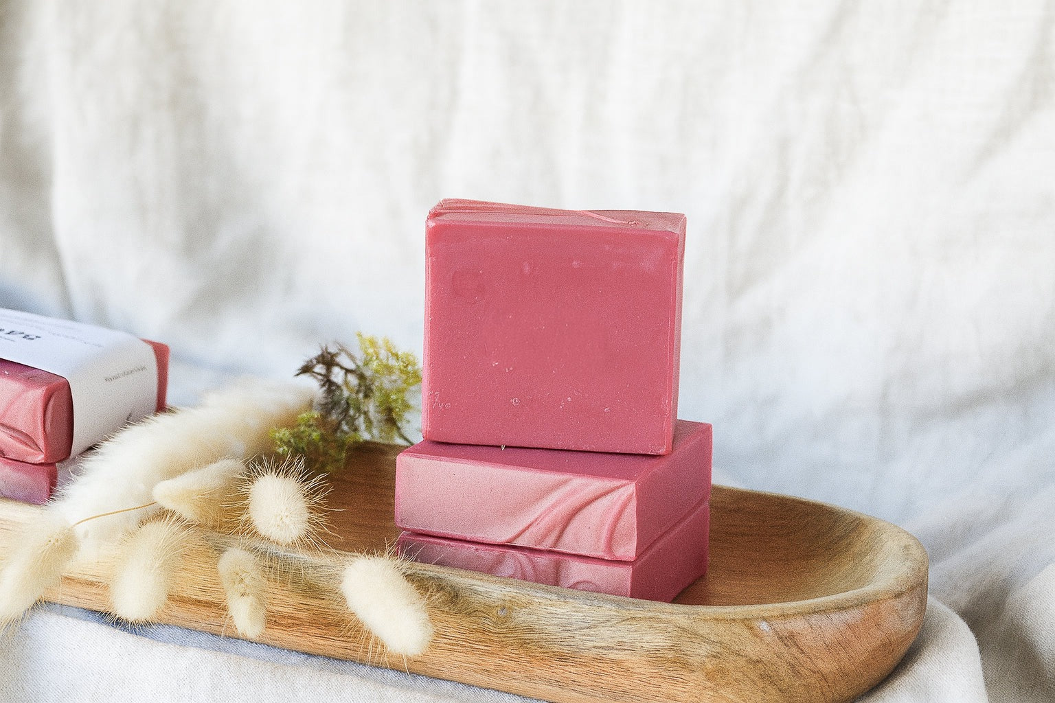 Savon - Fraise & rhubarbe