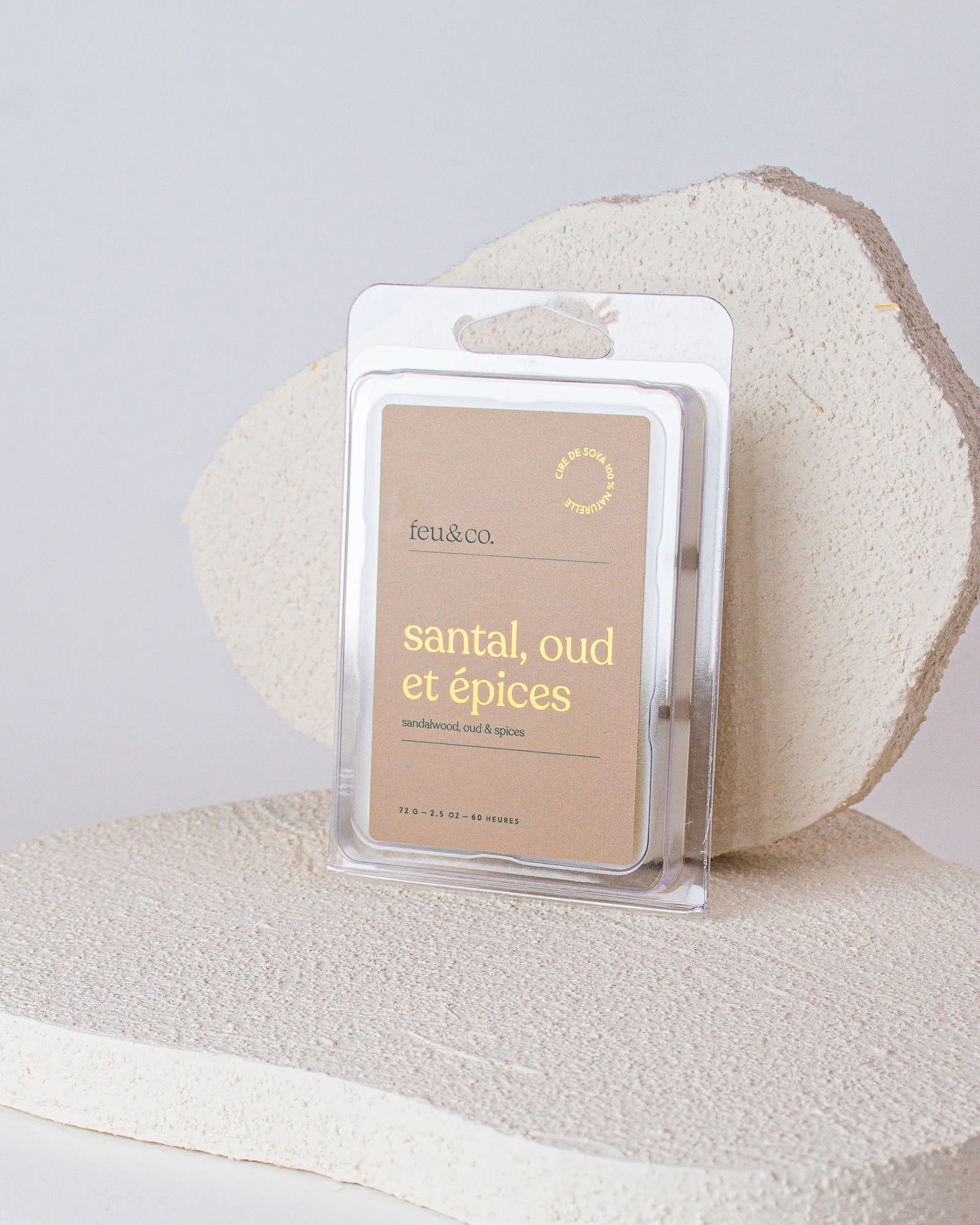 Cubes de cire - Santal, oud et épices