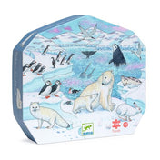 Casse-tête - Puzzle silhouette / Douceur polaire - 54 pcs