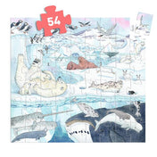 Casse-tête - Puzzle silhouette / Douceur polaire - 54 pcs