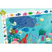 Casse-tête d'observation - Puzzle observation / Aquatique / 54 pcs
