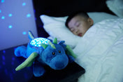 Veilleuse projecteur en peluche dragon