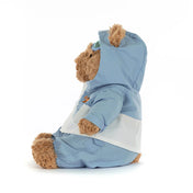Peluche  - Ours Bartholomew en habit de neige