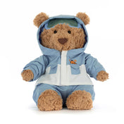 Peluche  - Ours Bartholomew en habit de neige