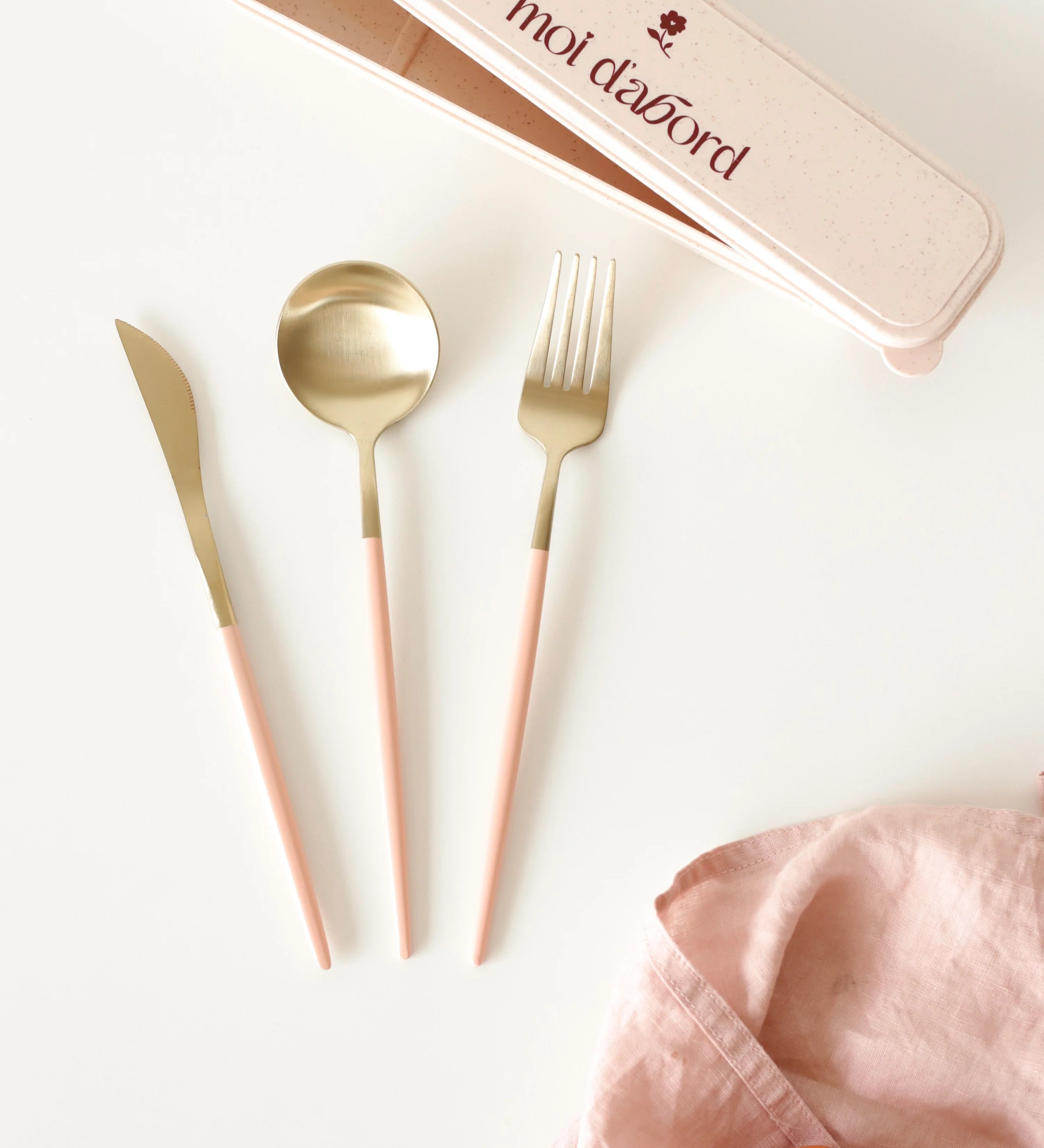 Ensemble ustensiles pour le lunch