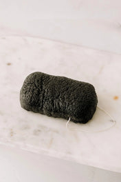 Éponge konjac pour le corps - Charbon