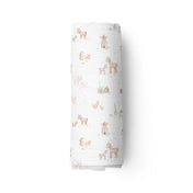 Couverture mousseline de bambou - Ferme champêtre