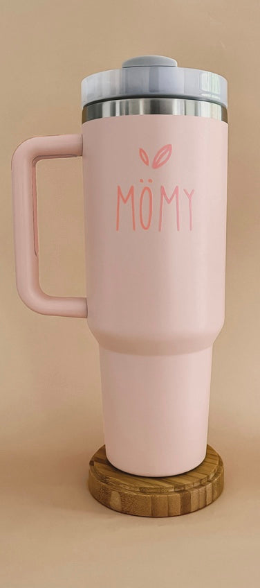 Gobelet thermos 40oz - Rose pâle Mômy